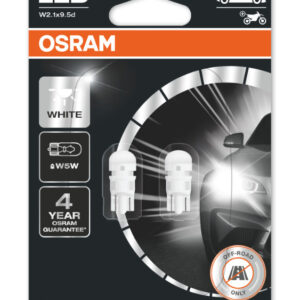 Lâmpadas LED W5W 6000K 12V Osram LEDriving SLT - Pack Duo Blister